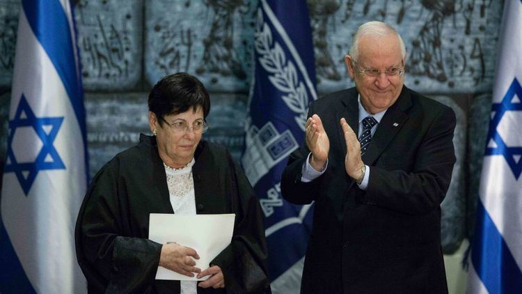 Miriam Naor Israel swears in new chief justice Miriam Naor The Times of Israel