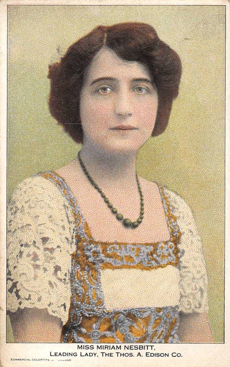 Miriam Nesbitt Miss Miriam Nesbitt Silent Film Actress Antique Postcard J40254 eBay