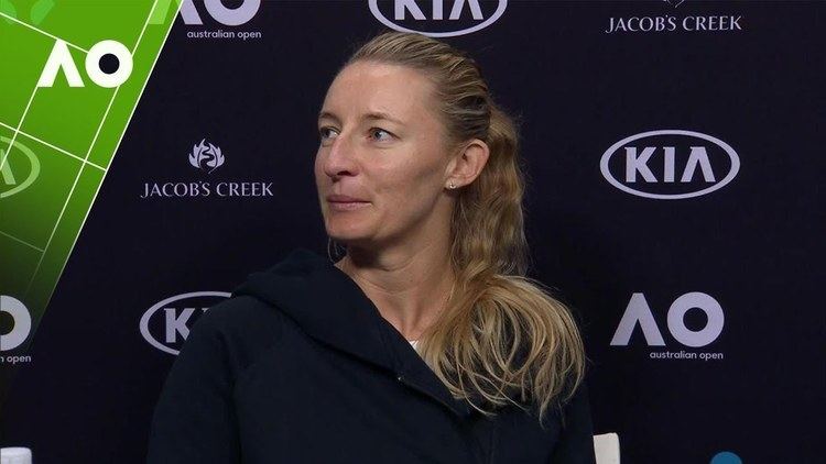 Mirjana Lučić-Baroni Mirjana LucicBaroni press conference QF Australian Open YouTube