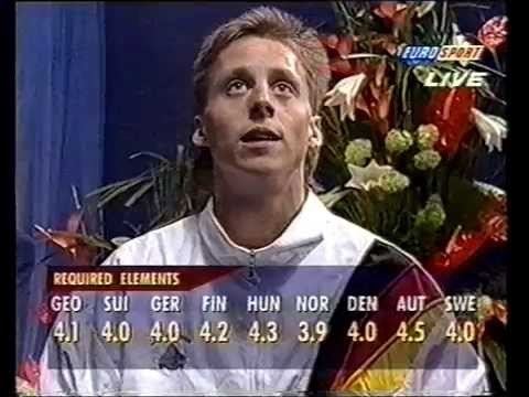 Mirko Eichhorn Mirko Eichhorn GER 1995 European Championships SP YouTube
