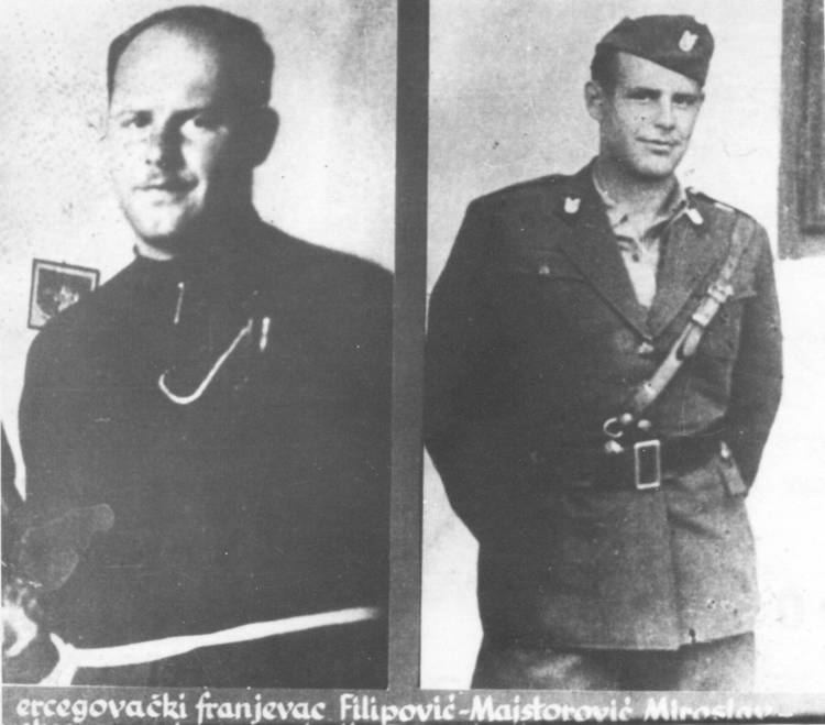 Miroslav Filipović Ustashe39s genocide against Orthodox Serbs