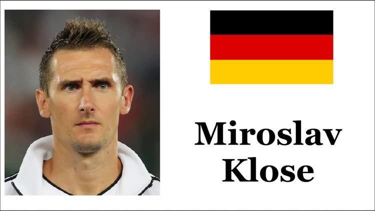 Miroslav Klose How to Prnounce Miroslav Klose German Footballer YouTube