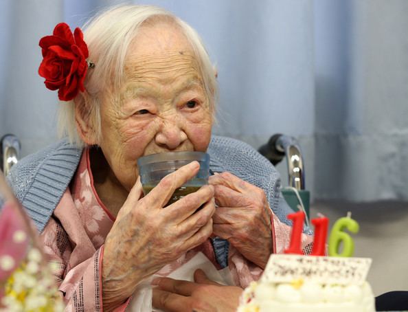 Misao Okawa Misao Okawa Pictures World Oldest Japanese Woman Turns