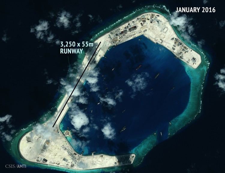Mischief Reef Airstrips Near Completion Asia Maritime Transparency Initiative