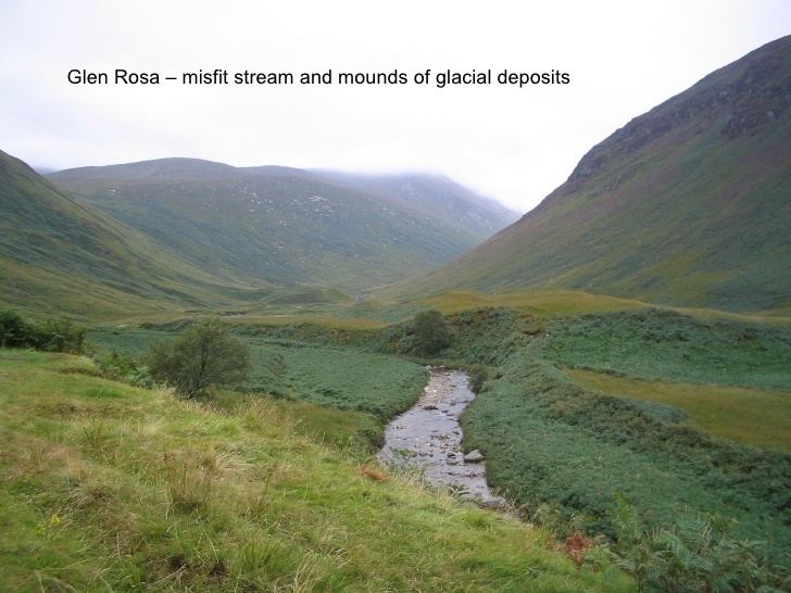 Misfit stream Glaciation On Arran