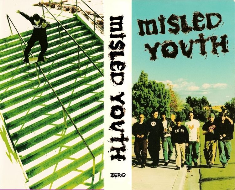 Misled Youth Zero Misled Youth skate video cover Skatevideosite