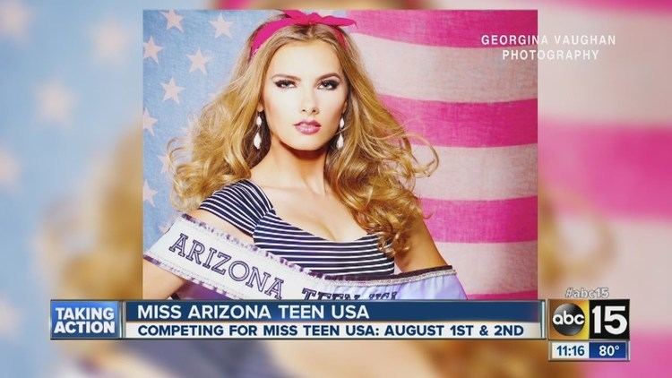 Miss Arizona Teen USA Miss Arizona Teen USA visits ABC15 YouTube