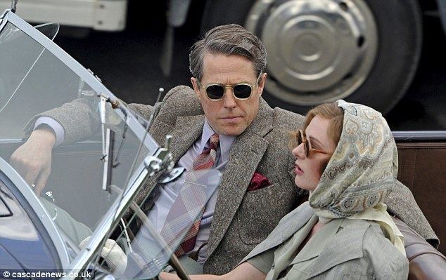 Miss Grant Goes to the Door movie scenes Going for a ride Hugh Grant cut a dapper figure in a 1940s classic car