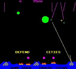Missile Command Braze Technologies Missile Command Multigame