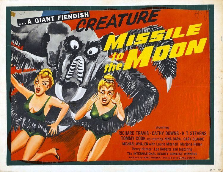 Missile to the Moon Missile to the Moon 1958 HORRORPEDIA