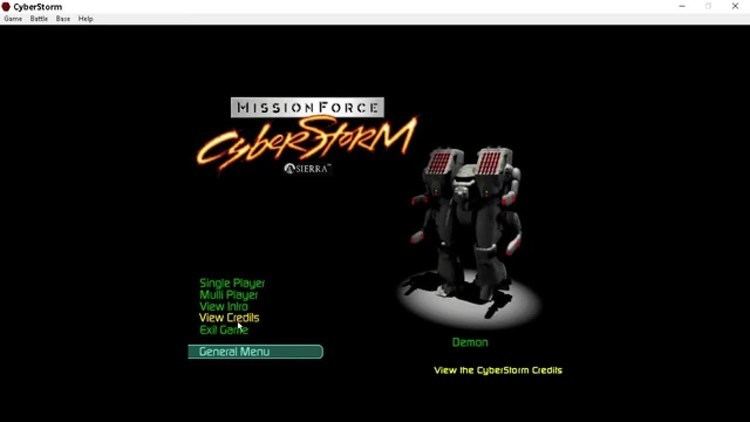 MissionForce: CyberStorm MissionForce CyberStorm on Windows 10 native no shells or VMs