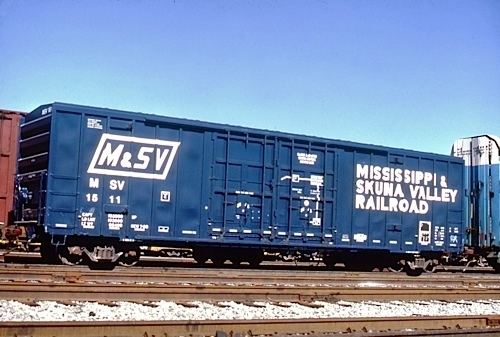 Mississippi and Skuna Valley Railroad hawkinsrailsnetshortlinesmsvmsv1511jpg