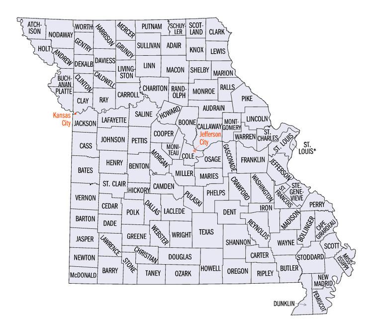Missouri statistical areas