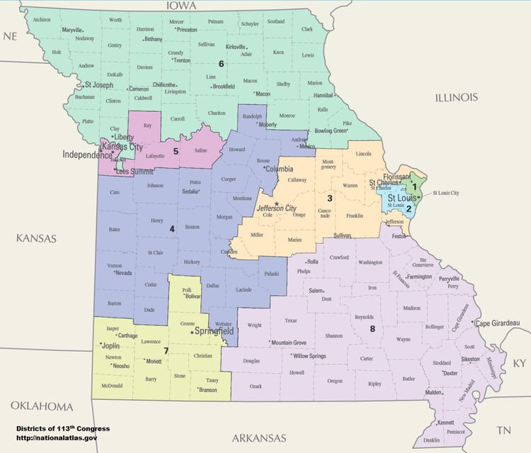 Missouri's congressional districts