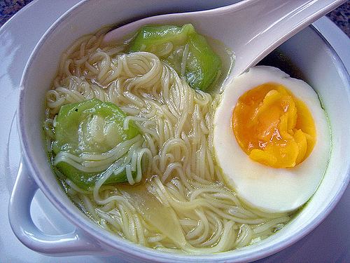 Misua Misua With Patola Soup Extra Thin Flour Noodles with Green Loofah