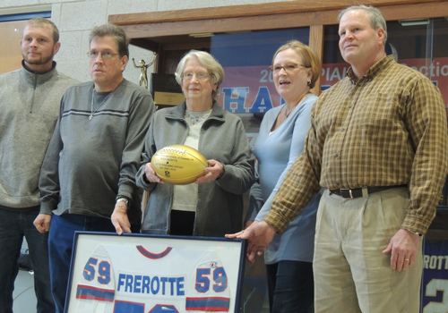 Mitch Frerotte Kittanning Paper Golden Memories Result from Football Honor