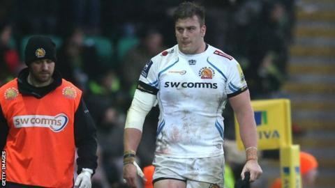 Mitch Lees Rob Baxter Exeter unlikely to replace Mitch Lees if injured BBC Sport