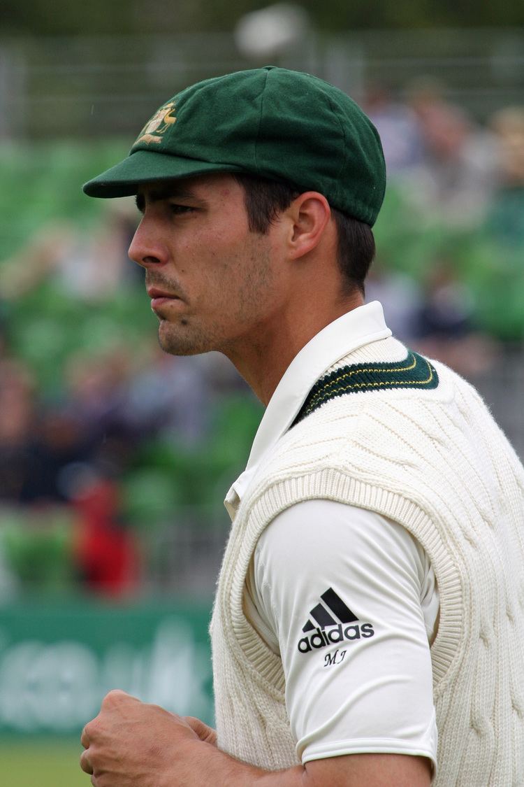 Mitchell Johnson (cricketer) Mitchell Johnson cricketer Wikipedia the free