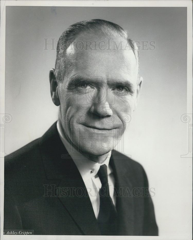 Mitchell Sharp 1963 Press Photo Honorable Mitchell Sharp Canada Minister Of Trade