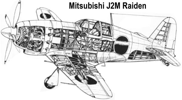 Mitsubishi J2M Mitsubishi J2M Raiden Jack RC Groups