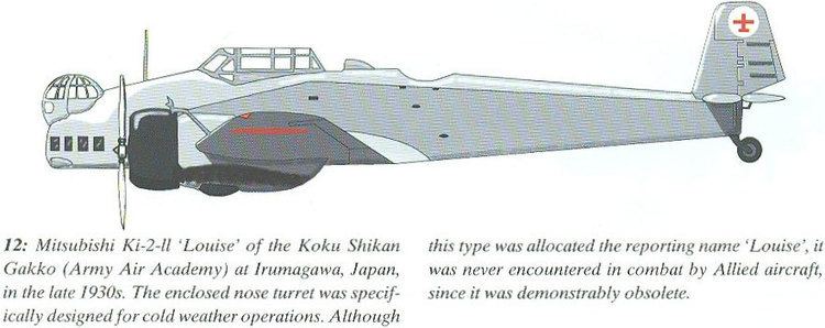 Mitsubishi Ki-2 WINGS PALETTE Junkers S36K37Ki1Ki2Type 93 Louise Japan