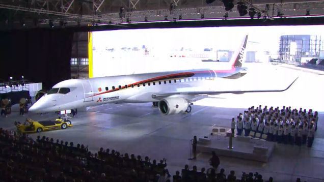 Mitsubishi Regional Jet This Mitsubishi Regional Jet Is Japan39s First New Airliner In 50 Years