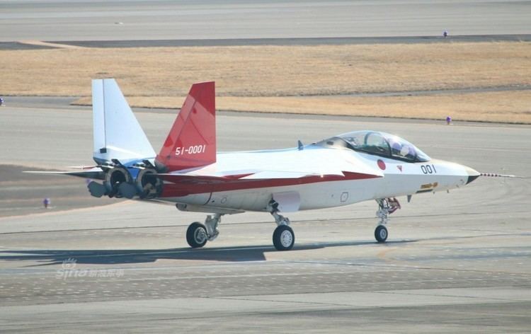 Mitsubishi X-2 Shinshin Japanese Shinshin X2 stealth fighter aircraft prepares for first