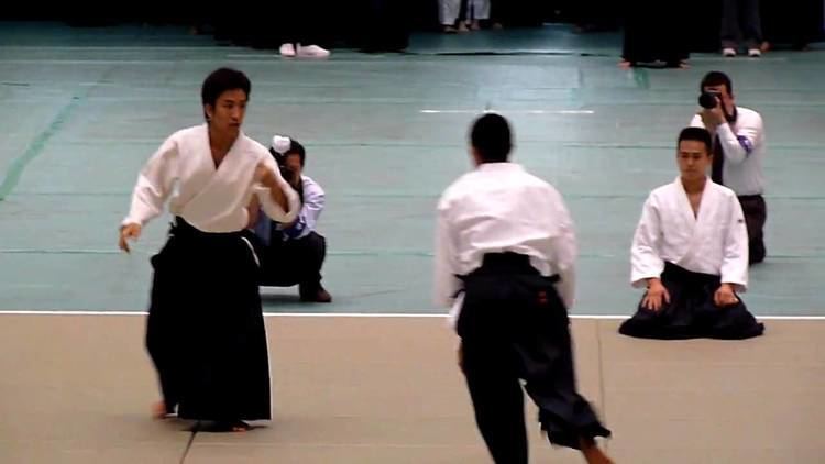 Mitsuteru Ueshiba Wakasensei Mitsuteru Ueshiba 47th All Japan Aikido