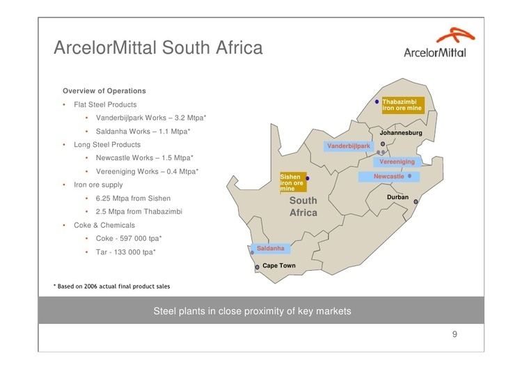 Mittal Steel South Africa httpsimageslidesharecdncomarcelormittalsou