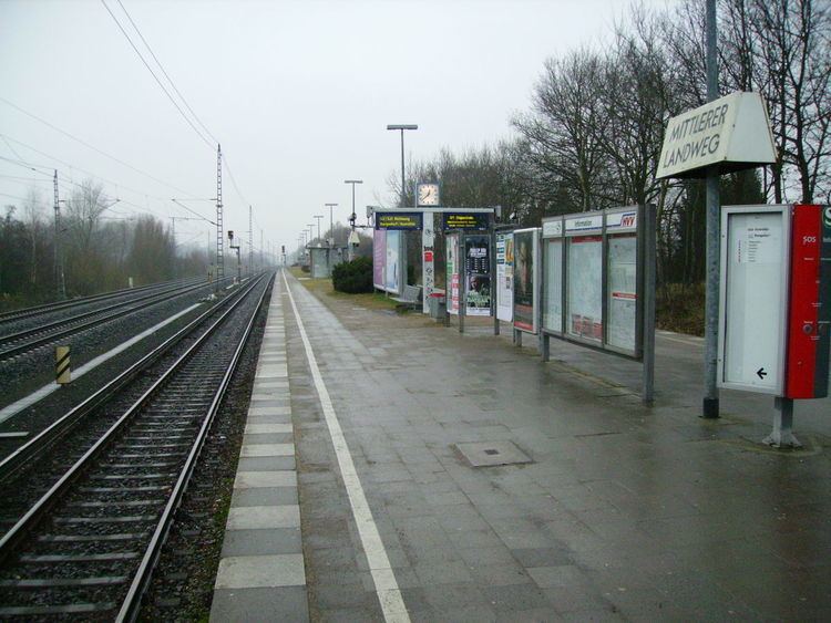 Mittlerer Landweg station