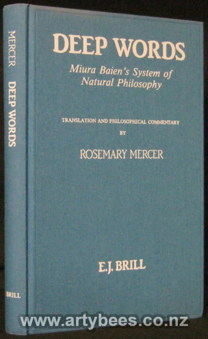 Miura Baien Deep Words Miura Baiens System of Natural Philosopy by Baien