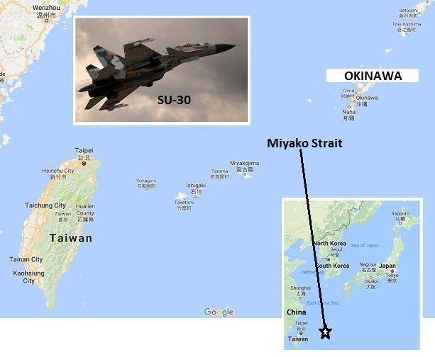 Miyako Strait China flies warplanes over strait near Japan Inquirer News
