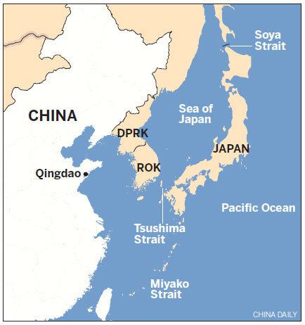 Miyako Strait China sails through 39first island chain39 Archive EastBound39s