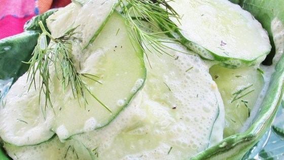 Mizeria Mizeria Polish Cucumber Salad Recipe Allrecipescom