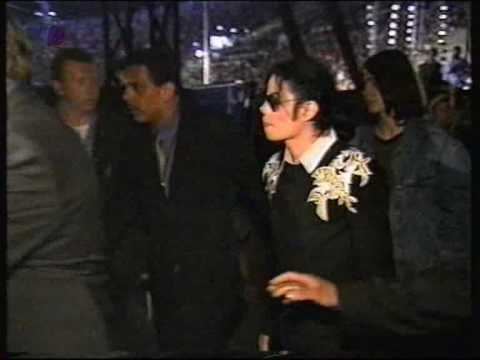 MJ & Friends Michael Jackson in Mnchen 19995 Backstage von MJ amp Friends MJ