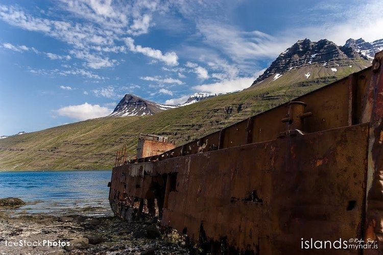 Mjóifjörður Panoramio Photo of Shipwreck in Mjifjrur