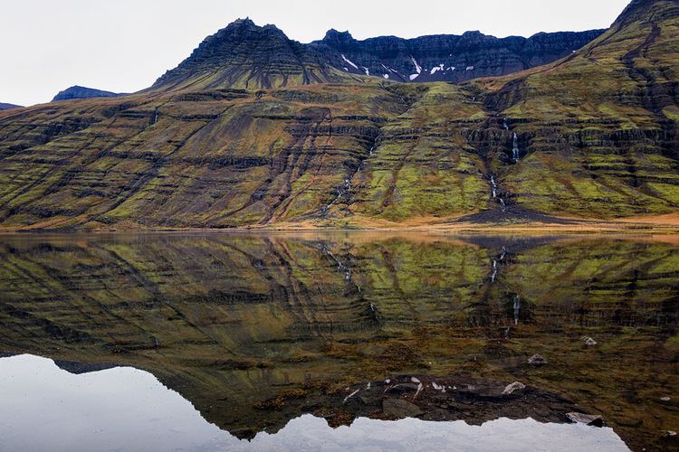 Mjóifjörður Mjifjrur Texture Colour Reflection Photo Blog by Rajan Parrikar