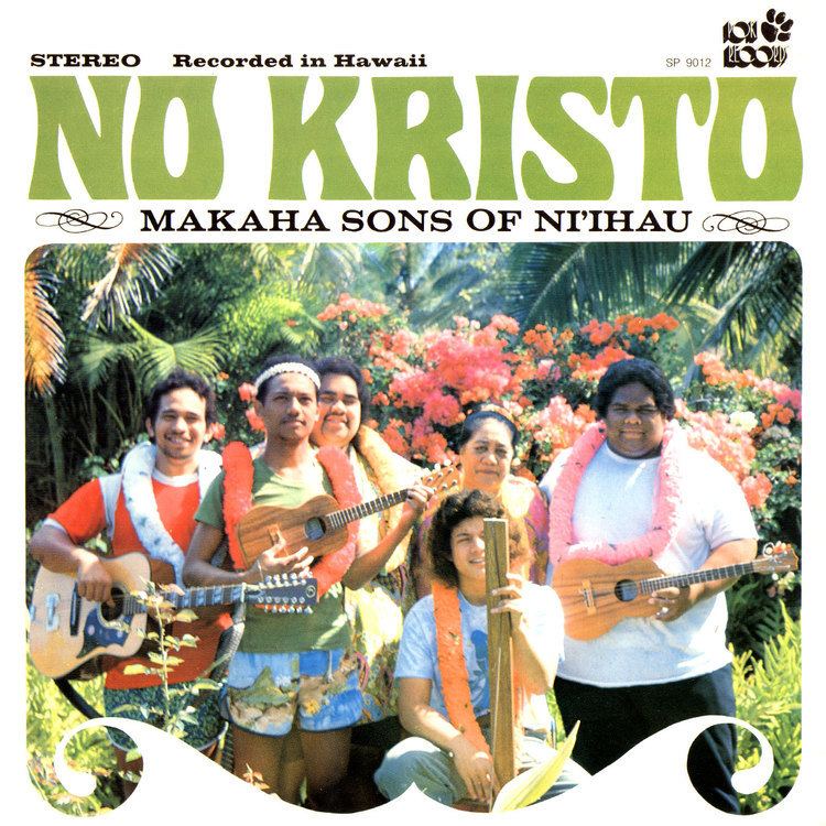 Mākaha Sons Groovy Vinyl Makaha Sons of Ni39ihau No Kristo Under Design