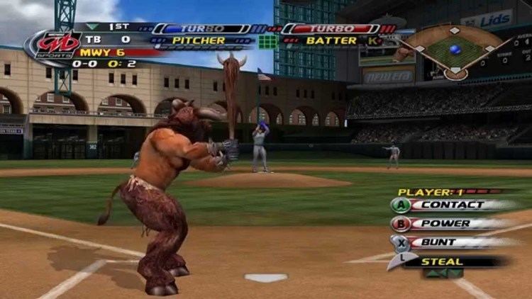 MLB Slugfest Dolphin Emulator 402 MLB Slugfest 2004 1080p HD Nintendo