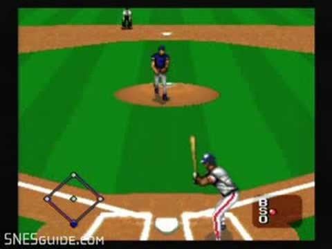 MLBPA Baseball MLBPA Baseball SNES Gameplay YouTube
