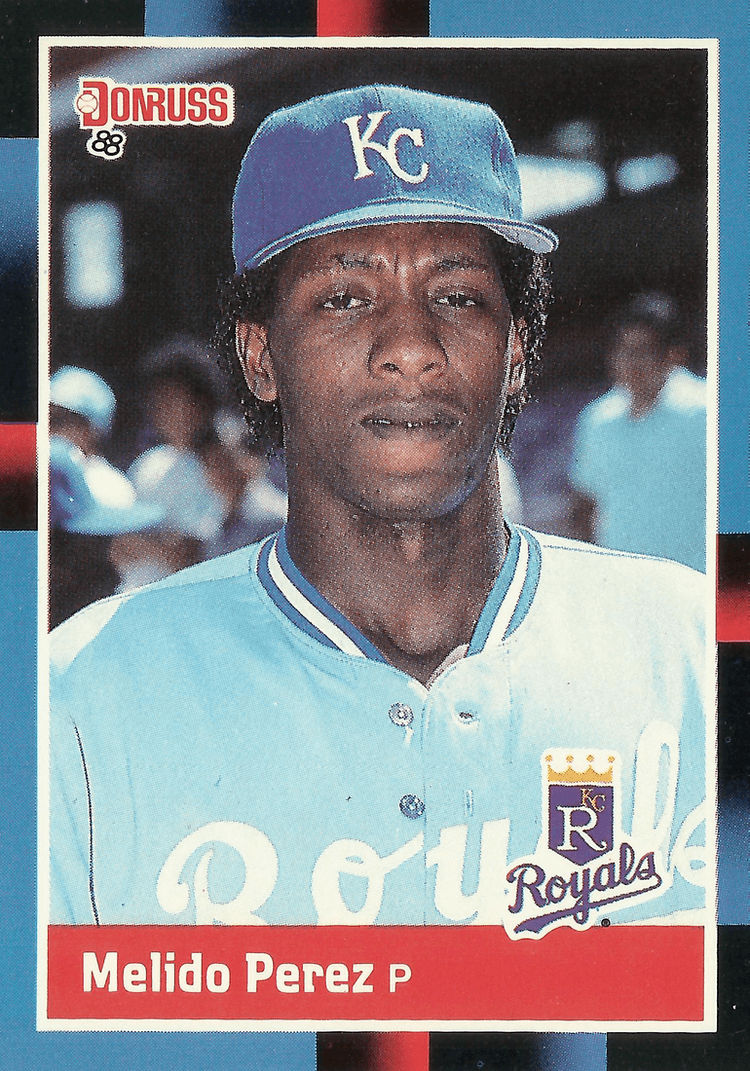 Mélido Pérez Review of mid198039s Royals Baseball Cards Royals Review