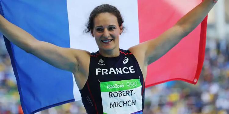 Mélina Robert-Michon Rio 2016 Disque un coeur en argent pour Mlina RobertMichon