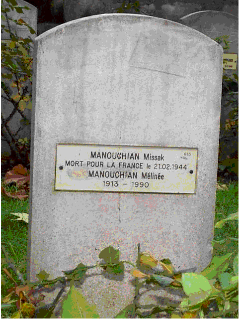 Mélinée Manouchian Missak Manouchian 1906 1944 Find A Grave Memorial