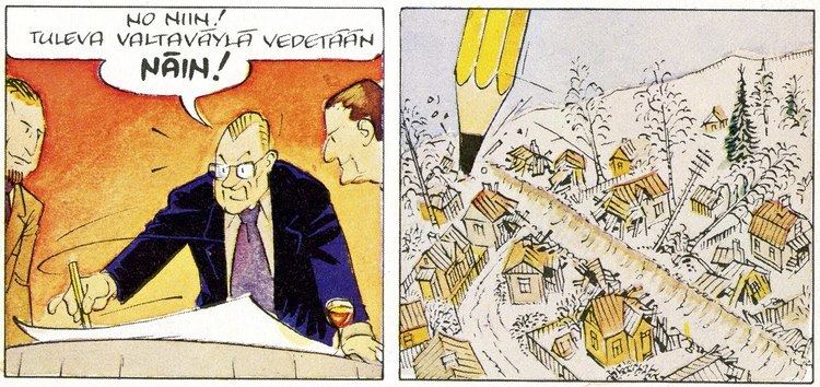 Mämmilä Kari Rydman Mmmil nerokas sarjakuvaromaani