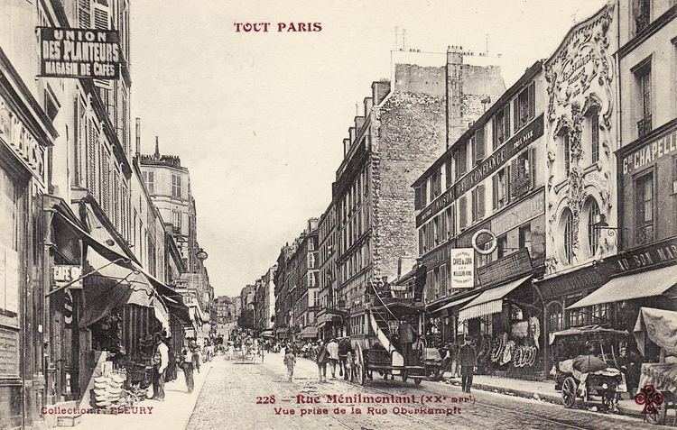 Ménilmontant 1000 images about Paris 20eme Menilmontant on Pinterest Street