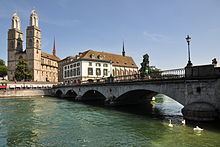 Münsterbrücke, Zürich httpsuploadwikimediaorgwikipediacommonsthu