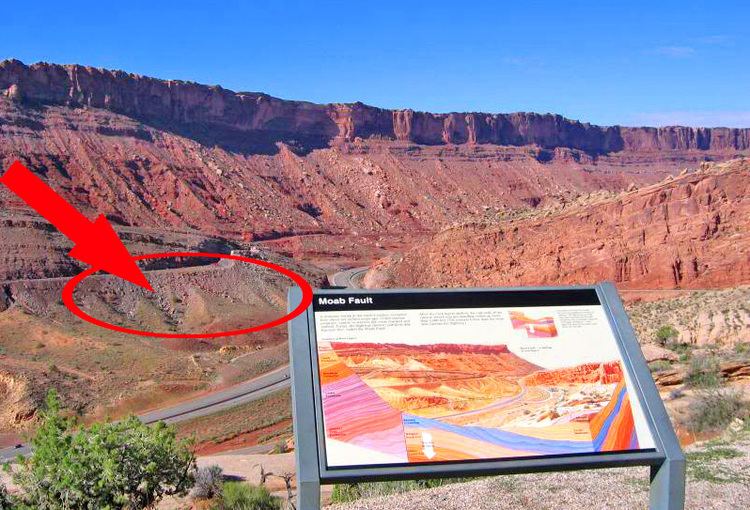Moab Fault Moab Utah Questions amp Answers The Fossil Forum