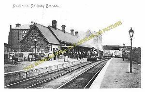 Moat Lane Junction railway station Newtown Railway Station Photo Abermule Moat Lane Junction