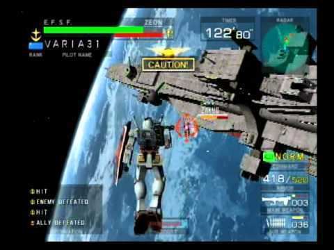 Mobile Suit Gundam: Federation vs. Zeon Mobile Suit Gundam Federation vs Zeon Gameplay YouTube