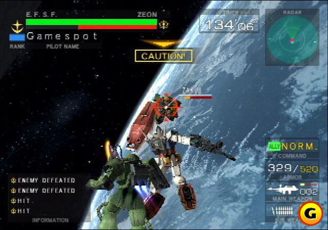 Mobile Suit Gundam: Federation vs. Zeon Mobile Suit Gundam Federation vs Zeon Images GameSpot